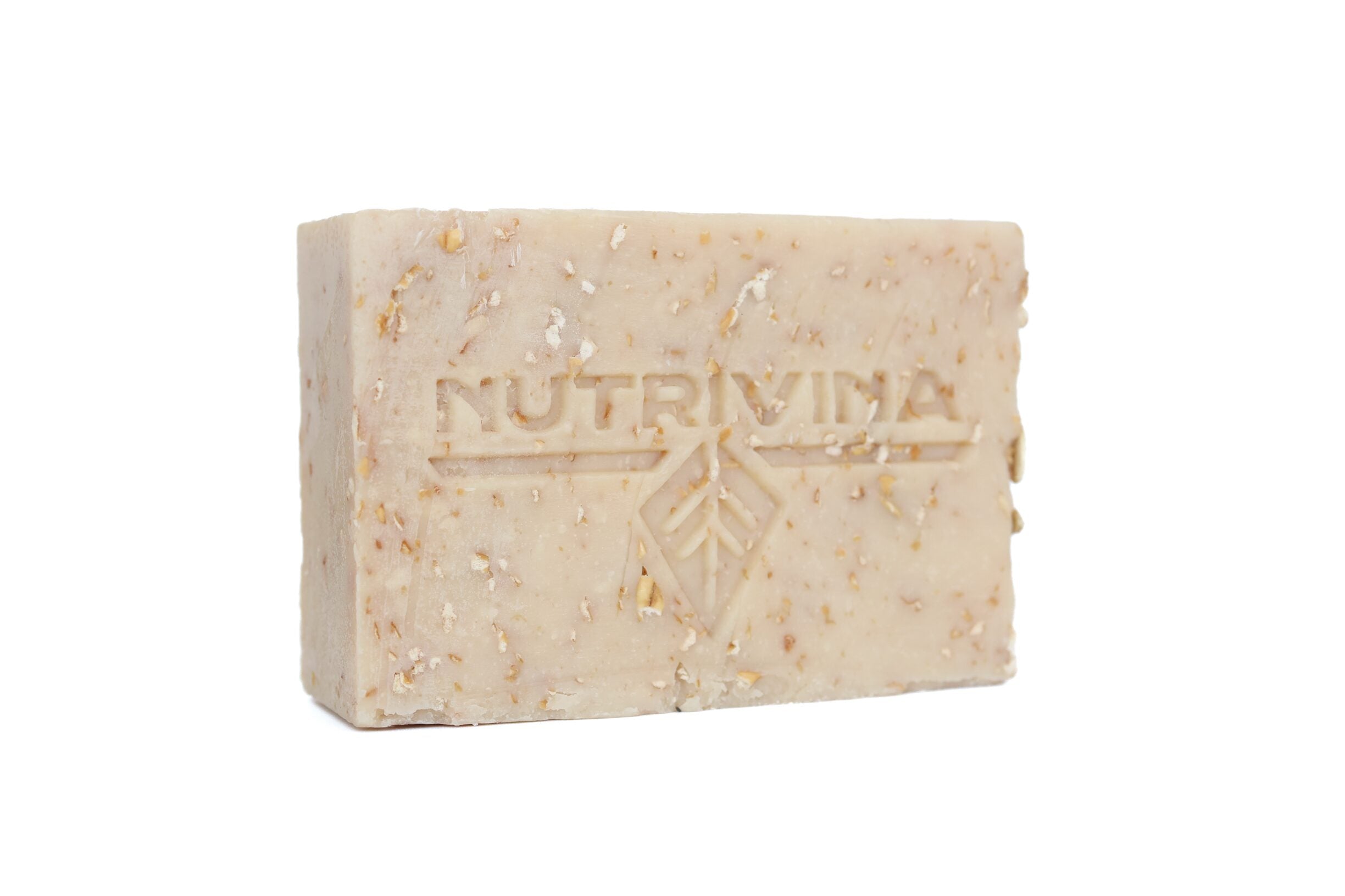Pure Oatmeal Face & Body Bar Soap - Gentle Hydrating Formula image 0