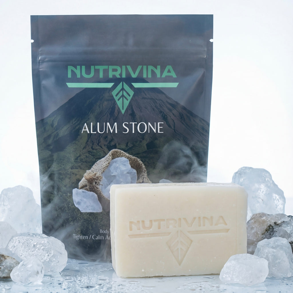 Alum Stone Facial Bar Soap - Purifying & Acne Treatment