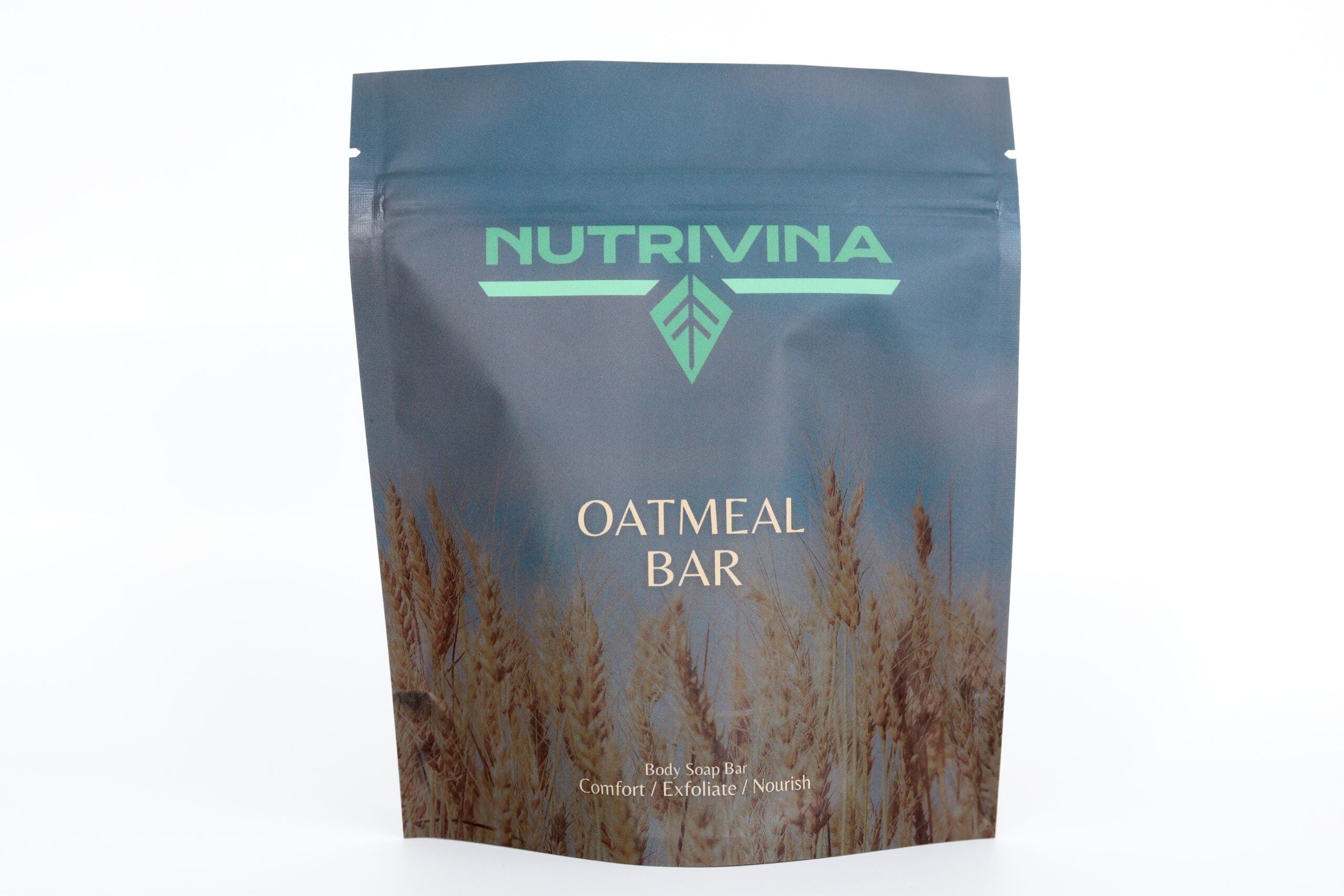 Pure Oatmeal Face & Body Bar Soap - Gentle Hydrating Formula image 1