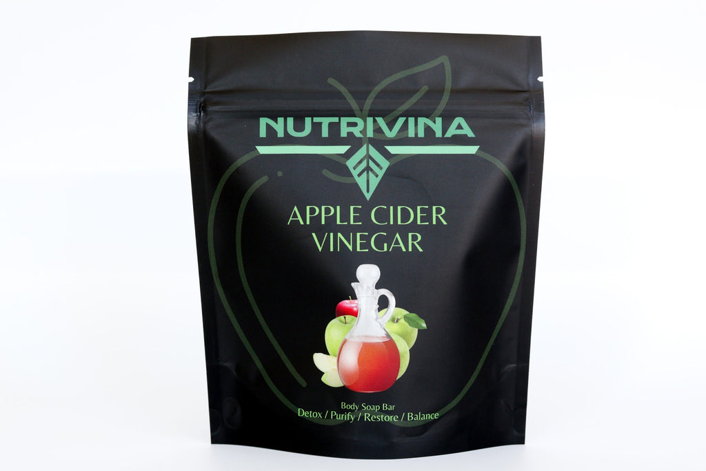 Apple Cider Vinegar Body Bar Soap - Detox & pH Balance image 1