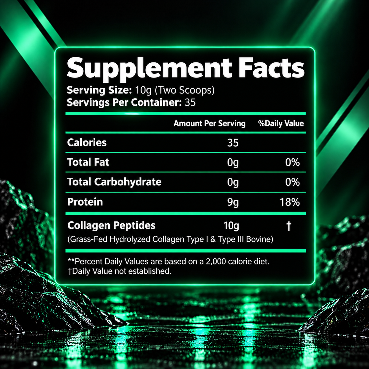 Nutrivina Collagen Type 1 & 3 Grass-Fed | 12.35 oz | 35 Servings