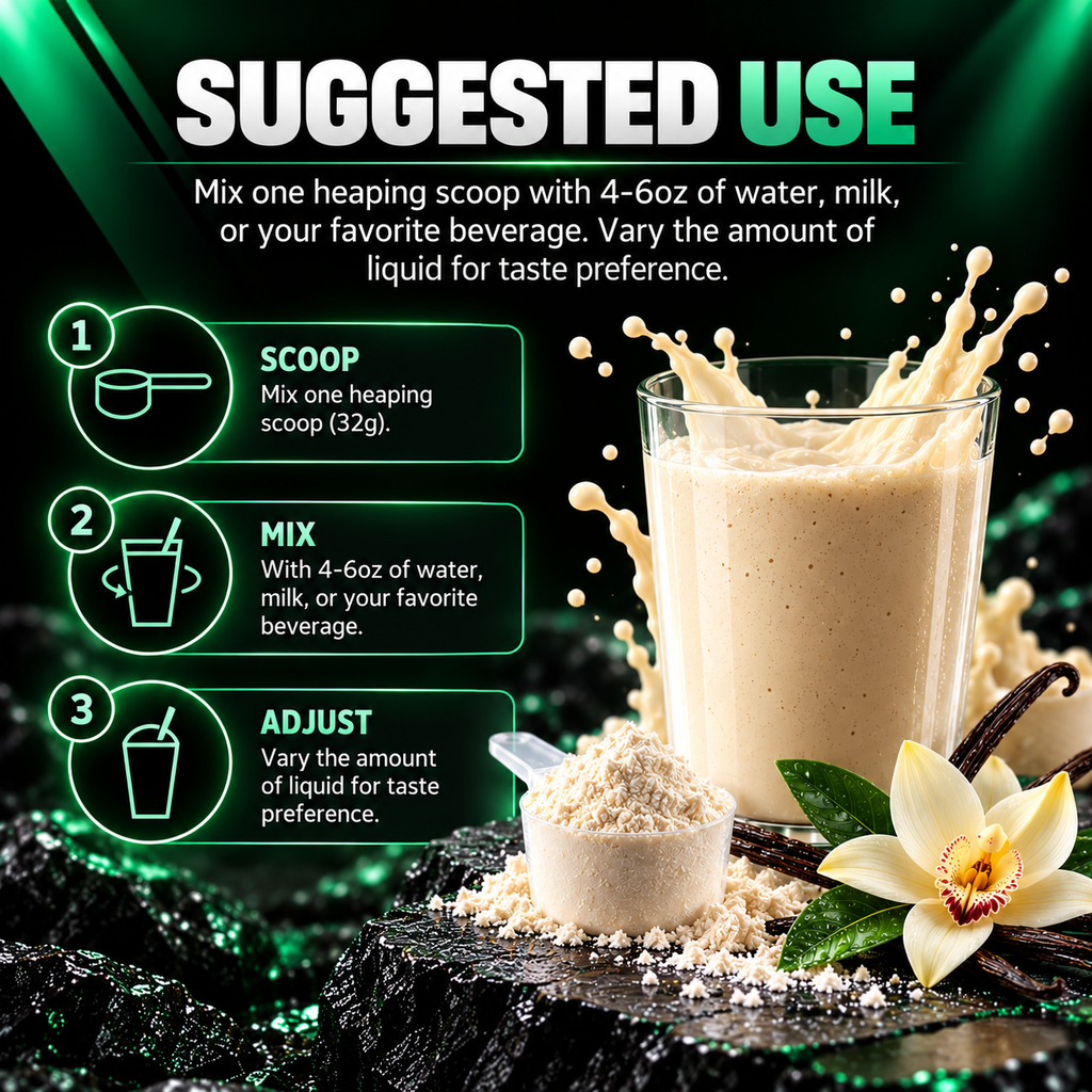 Nutrivina Whey Protein Vanilla | 2 lb | 28 Servings