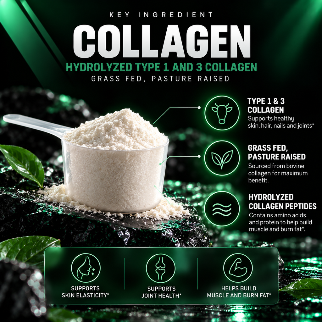 Nutrivina Collagen Type 1 & 3 Grass-Fed | 12.35 oz | 35 Servings