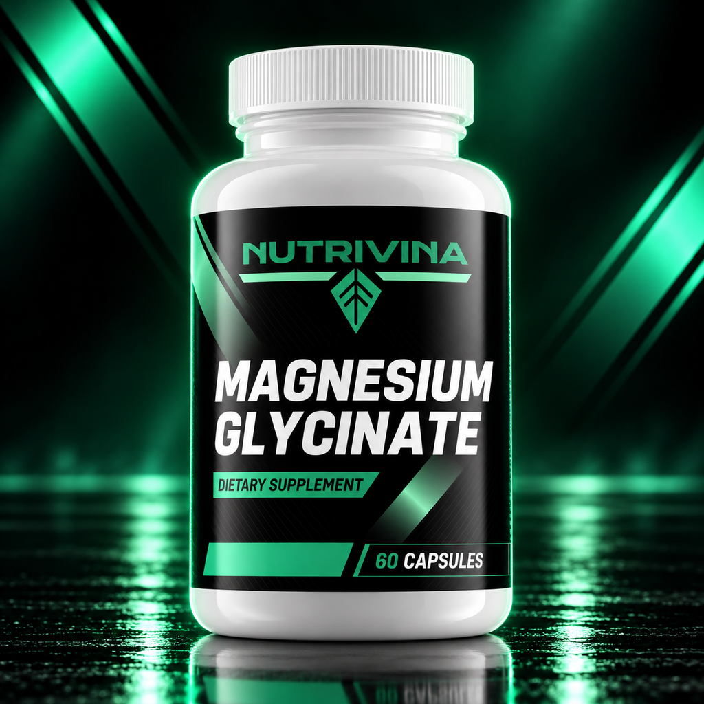 Nutrivina Magnesium Glycinate | 60 Capsules