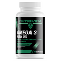 Nutrivina Omega-3 Fish Oil | 60 Lemon Softgels