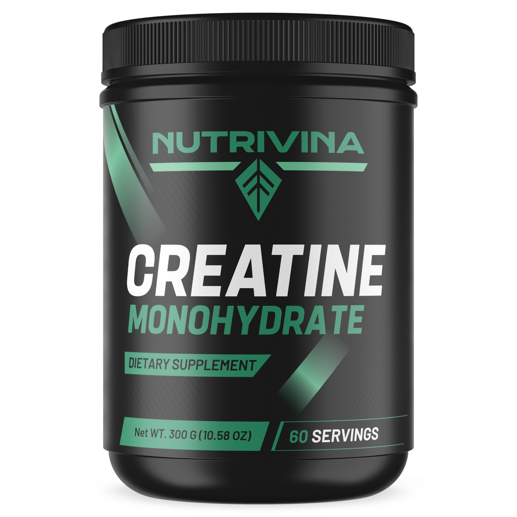 Nutrivina Creatine Monohydrate | 300g | 60 Servings