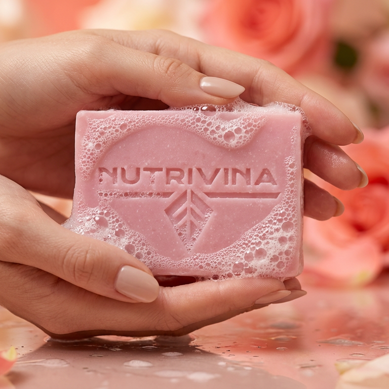 Jabón corporal en barra Rose Radiance: Luminosidad e hidratación para la mujer