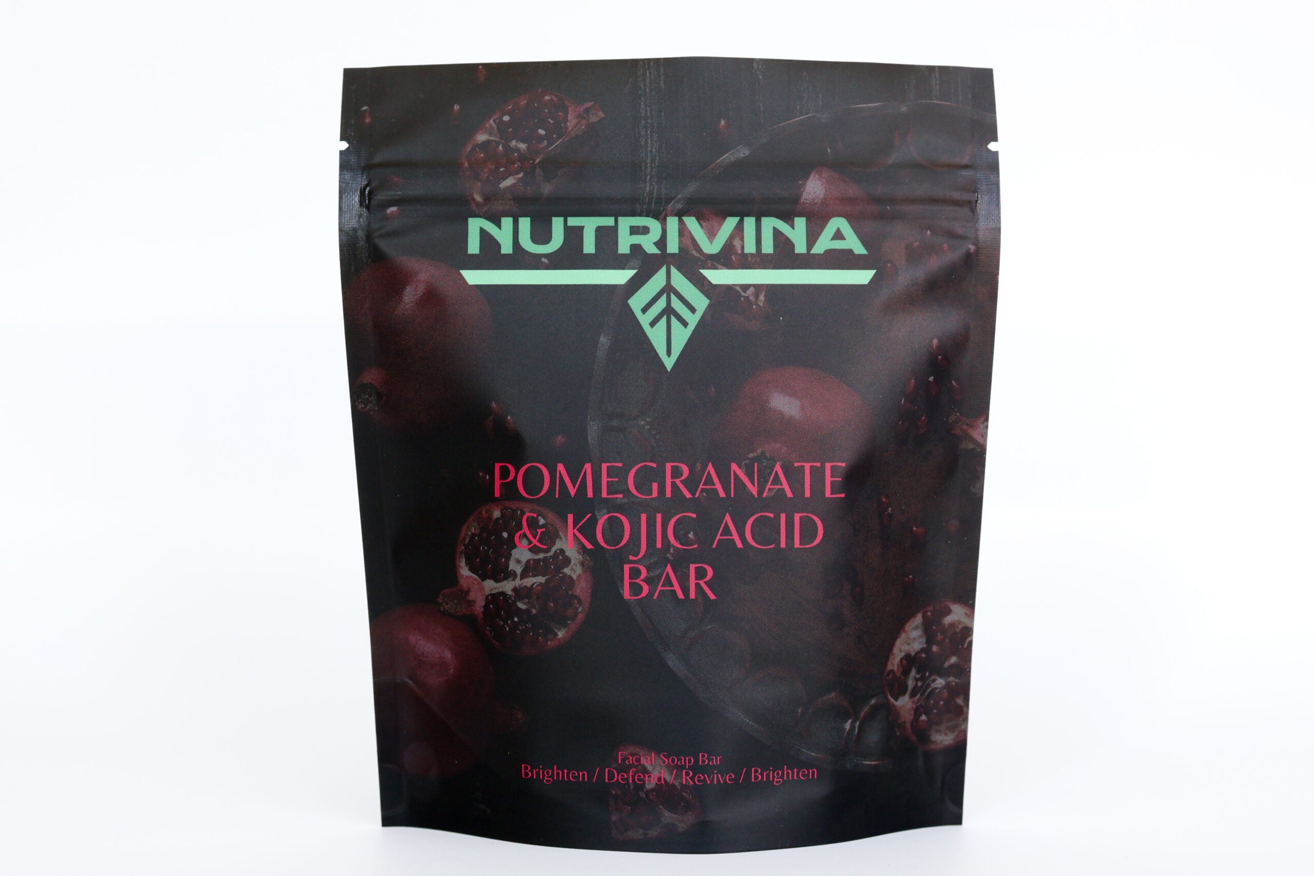 Pomegranate & Kojic Acid Facial Bar Soap - Anti-Aging & Brightening image 1