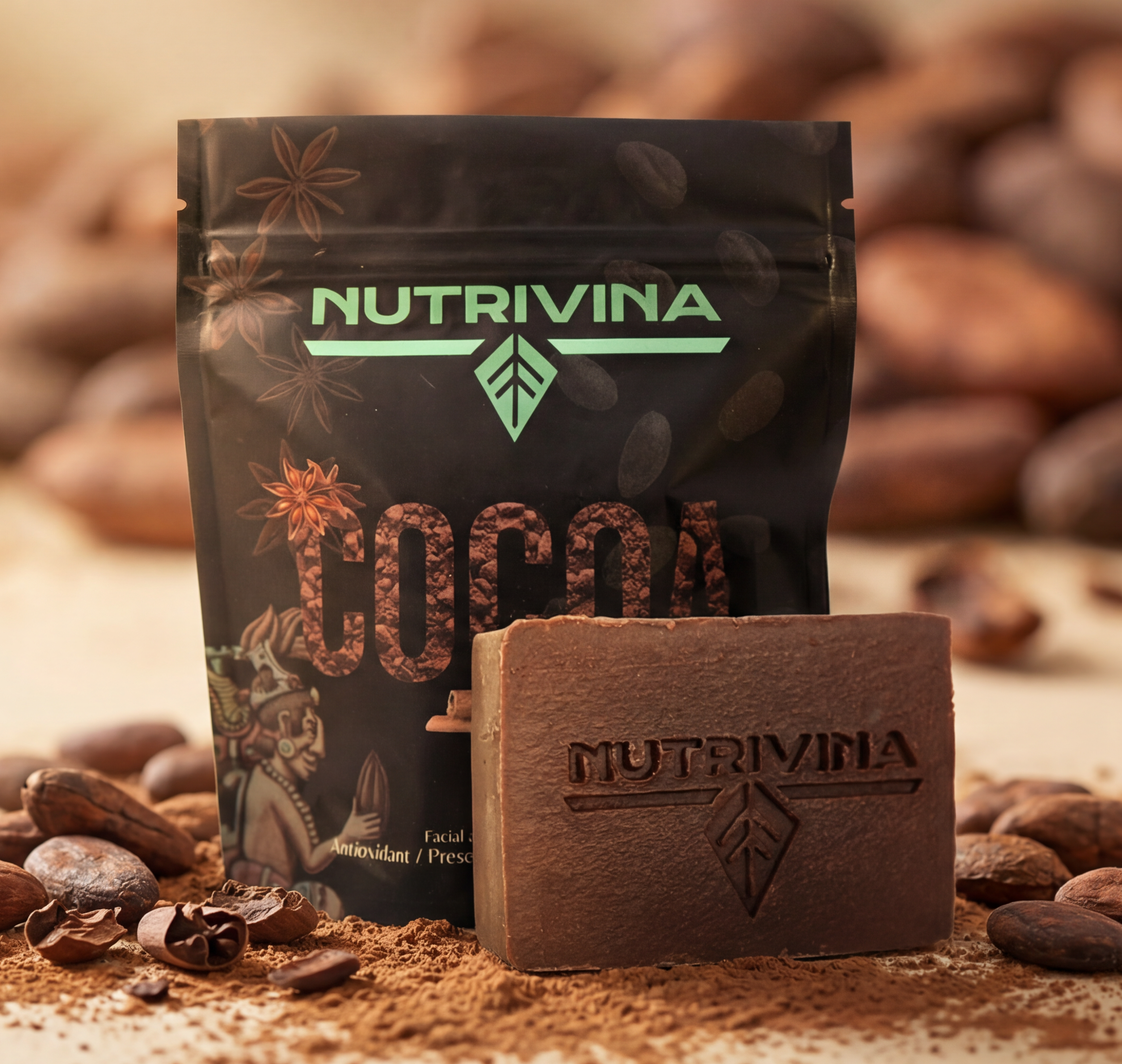 Cocoa Comfort Face & Body Bar Soap - Deep Moisturizing