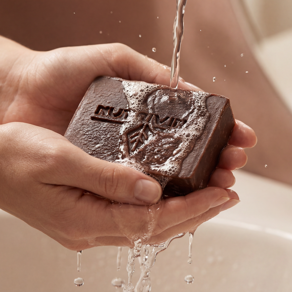 Jabón en barra Cocoa Comfort para rostro y cuerpo - Hidratación profunda