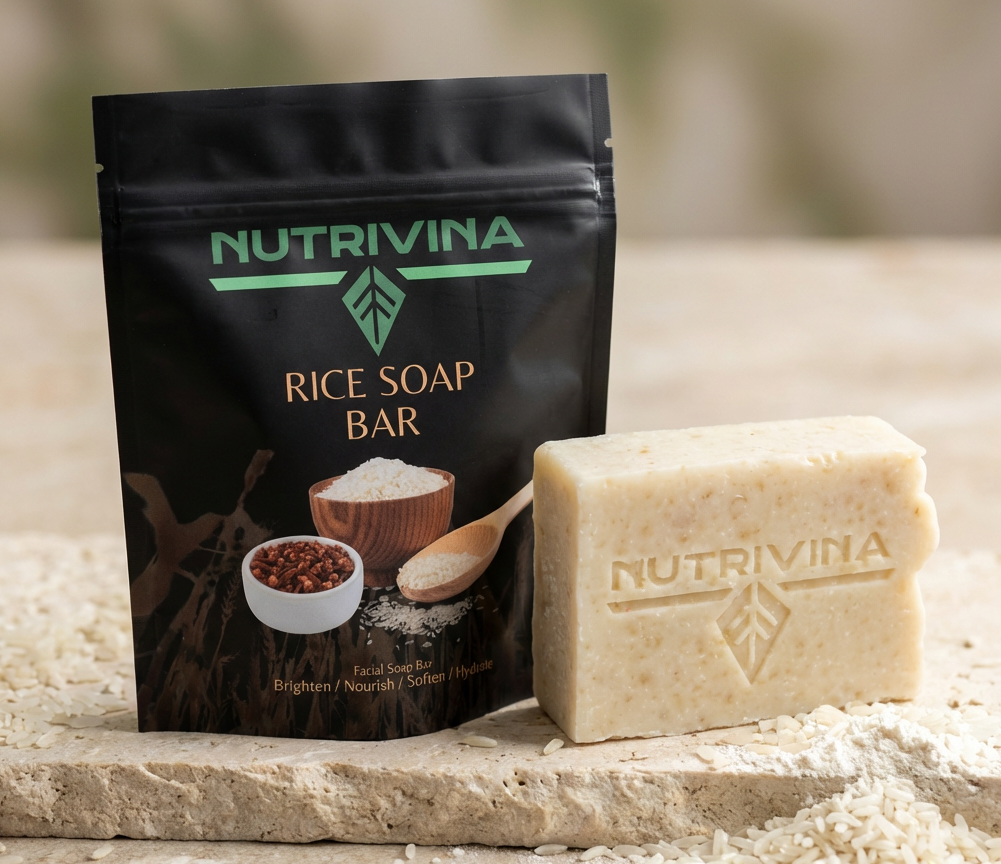 Rice Illuminating Facial Bar Soap - Brightening & Even Skin Tone